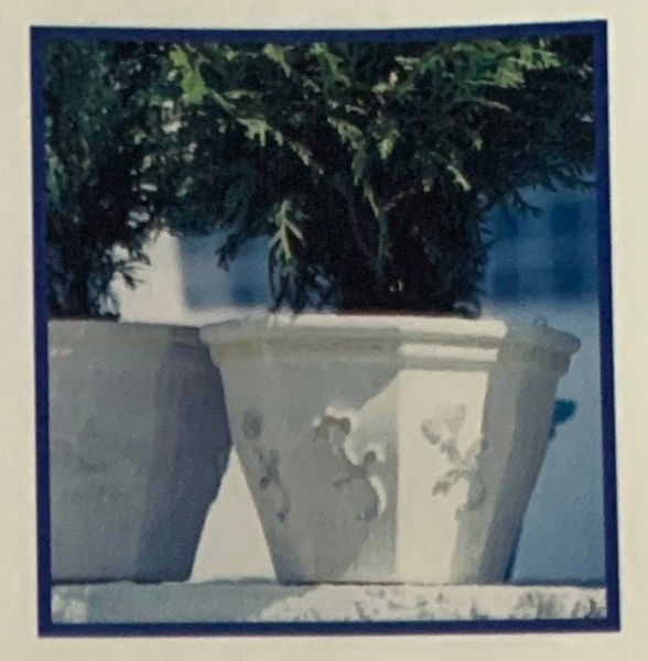 3D Reliefschablone Französische Lilie